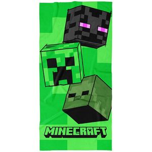 Carbotex Dětská osuška Minecraft Mob Head, 70 x 140 cm obraz