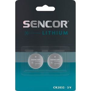 Sencor SBA CR2032 lithiová baterie 3 V, 2 ks obraz