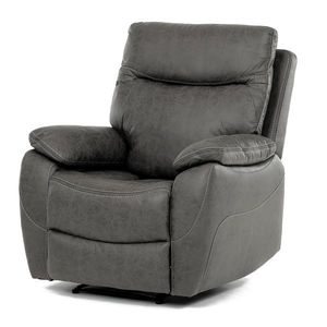 Polohovací křeslo 4092 GREY3, vintage, šedá obraz