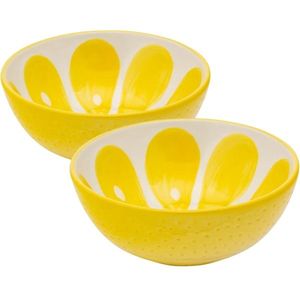 Altom Sada keramických misek Tropicana citron 12, 5 cm, 2 ks obraz