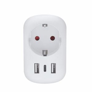 Solight PA03UK Cestovní adaptér UK USB A+C pro použití ve Velké Británii, typ G obraz
