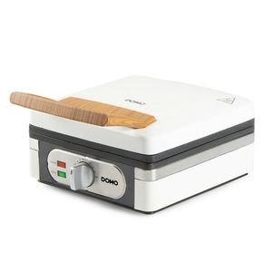 DOMO DO9274W vaflovač s termostatem, matná bílá obraz
