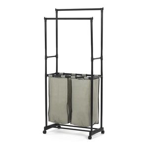 Stojan s úložným prostorem GD-176 BK, plast, černá obraz
