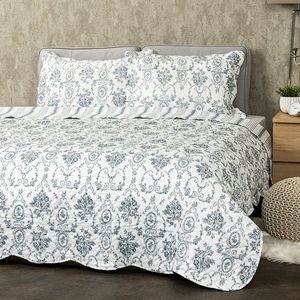 4Home Přehoz na postel Blue Patrones obraz