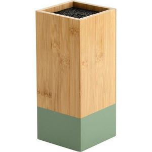 Kesper 58031 Bambusový stojan na nože 10 x 10 x 23 cm, zelená obraz