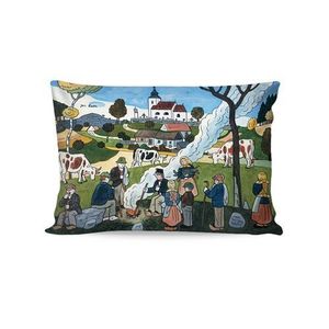 Matějovský Povlak na polštářek Deluxe Josef Lada Podzim, 33 x 50 cm obraz