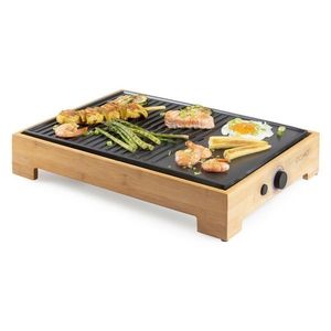 DOMO DO9271G stolní elektrický Plancha gril Bamboo Style, L obraz
