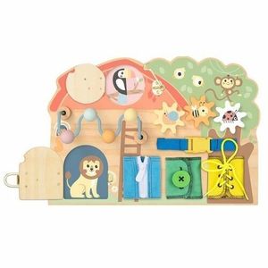 2Kids Toys Activity board Domeček se zvířátky obraz