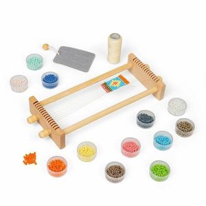 Bigjigs Toys Tkalcovský stav na korálky obraz