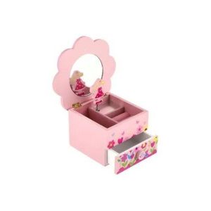 Teddies Hrající skříňka se šperkovnicí Princess, 14, 5 x 8 x 14, 5 cm obraz