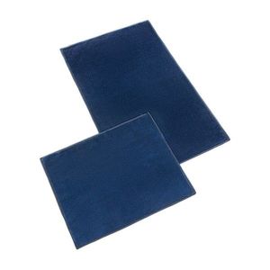 Bellatex Sada Koupelnových předložka bez výkroje BANYGOLD tmavě modrá, 60 x 100, 60 x 50 cm obraz