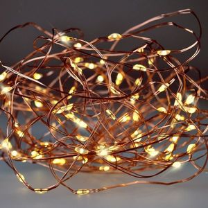 Solight 1V54-WW Vánoční řetěz 100 LED, měděný drát 10 m, teplá bílá obraz