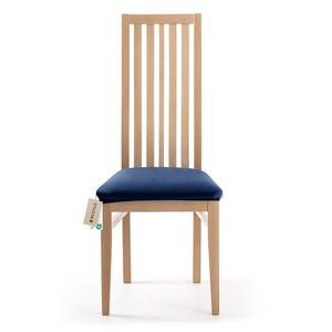 Restilo Napínací potah na sedák na židli Sento indigo, 40 x 40 + 5 cm obraz