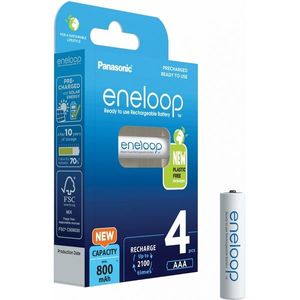 Panasonic Sada nabíjecích baterií BK-4MCDE/4BE 800mAh Ni-MH Eneloop AAA obraz