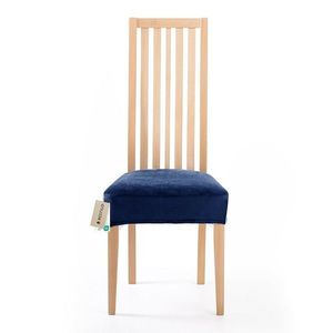 Restilo Napínací potah na sedák na židli Sento indigo, 40 x 40 + 5 cm obraz