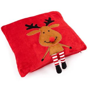 4Home Vánoční povlak na polštářek Happy Reindeer, 40 x 40 cm obraz