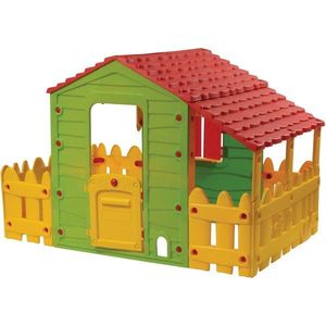 BUDDY TOYS 1180 Domeček FARM s verandou a plotem obraz