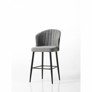 Sada barových židlí Rubi Grey and Black, 4 ks, 4 ks obraz