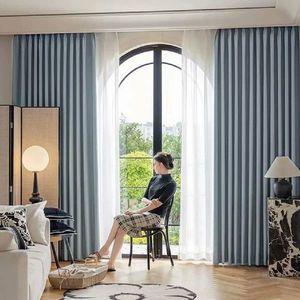 ARÔME HOME Závěs zatemňovací modro-šedá, 135 x 245 cm obraz