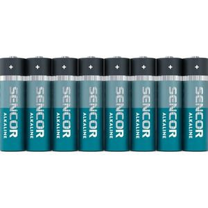 Sencor SBA LR6 alkalická baterie AA, 8 ks obraz