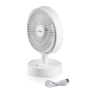 DOMO DO8151 stolní USB aku ventilátor s oscilací obraz