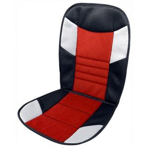 Compass 69660 Potah sedadla Tetris - 46 x 102 cm, černo/červený obraz
