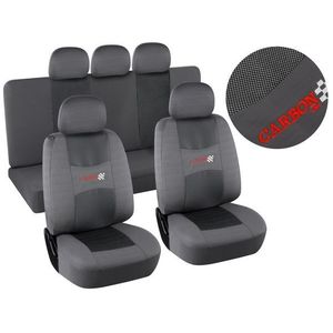 Compass Potahy sedadel Airbag, šedé, sada 9 ks obraz
