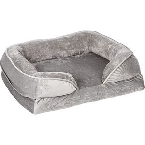 MOVIT 86828 Pelíšek pro psa velikost L, světle šedý, 106 x 80 x 18 cm obraz