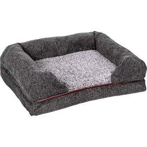 MOVIT 86823 Pelíšek pro psa velikost L, tmavě šedý, 106 x 80 x 18 cm obraz