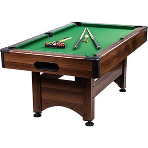 81645 GamesPlanet® s vybavením 6ft, tm. dřevo obraz