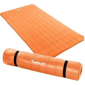 MOVIT 32911 Podložka na jógu 190 x 100 x 1, 5 cm oranžová obraz