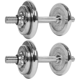 MOVIT 1606 Činkový set 20 kg - 2 činky chrom obraz