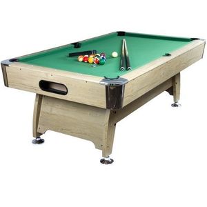 GamesPlanet® 7308 pool billiard kulečník s vybavením, 8 ft obraz
