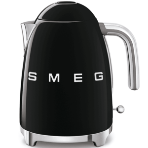 Smeg Rychlovarná konvice 50´s Retro Style, 1, 7 l černá KLF03BLEU obraz