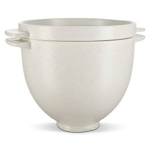 KitchenAid Keramická mísa na chléb s víkem na pečení, 4, 83l, bílošedá 5KSM2CB5BGS obraz