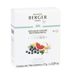 Maison Berger Paris Keramická náplň vůně do auta Svěží atmosféra, 2 ks 7848 obraz