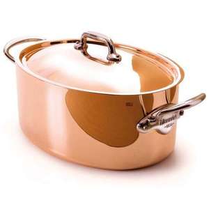 Mauviel M´150s hrnec oválný s poklicí, 30 cm / 6, 6 l 613330 obraz