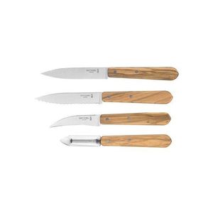 Opinel Sada nožů Les Essentiels oliva, 4 ks 002163 obraz