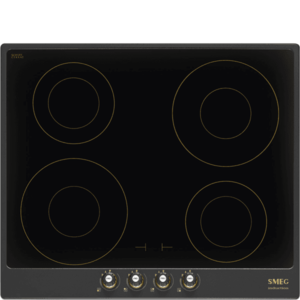 Smeg Indukční varná deska Cortina se 4 varnými zónami, 60 cm, SI764, antracitová SI764AOM obraz