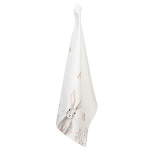 Kuchyňská utěrka s velikonočním motivem Rustic Easter Bunny - 50*70 cm REB42 obraz