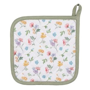 Bavlněná chňapka - podložka s květinovým motivem Colourful Flowers - 20*20cm CFL45 obraz