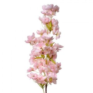 Dekorace umělá květina s růžovými květy - 16*8*98 cm 5PL0131P obraz