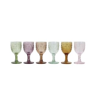 Sada 6ks barevných skleniček na likér Saint-Émilion - Ø5*10cm / 60ml 61091900 obraz