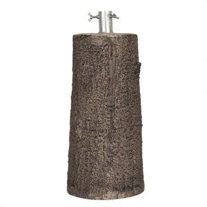 Hnědý stojan na stromek ve tvaru pařezu Christmas Tree - Ø 23*52 cm 5MG0064 obraz
