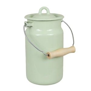 Zelená smaltovaná konvice na mléko Emil´s Enamel Green - Ø 14, 5*20 cm / 2L 514805 obraz