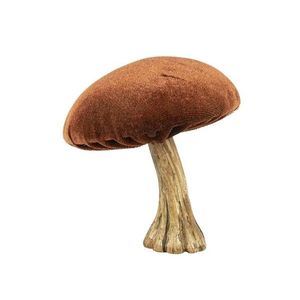 Sametová dekorace měděná houba Mushroom - 10*10*10cm DCFCO obraz