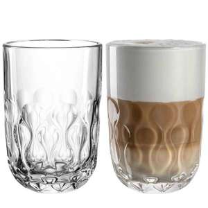 Leonardo sklenice na latte Gocce 390 ml 2 ks obraz