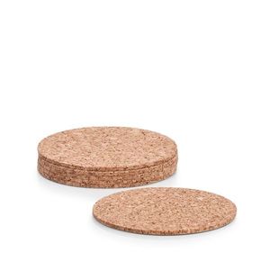 Zeller podtácky kulaté korek 9, 5 cm 6 ks obraz
