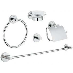 GROHE Essentials Sada doplňků do koupelny 5 v 1, chrom 40344001 obraz