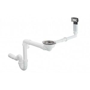 Odpadní souprava k dřezu Hansgrohe nerez 43921800 obraz